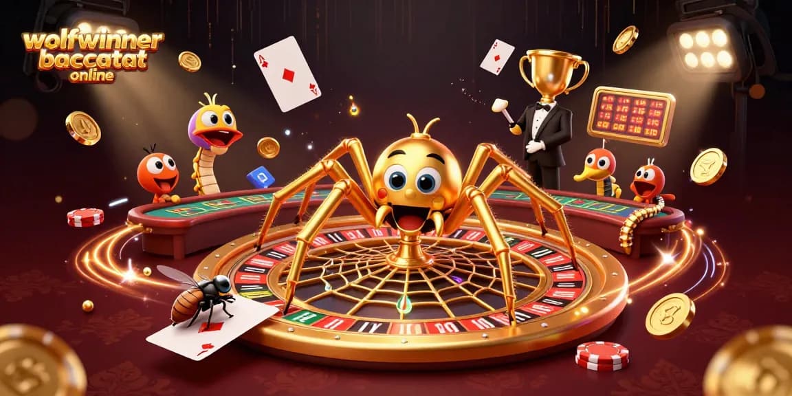 Place bets at the vibrant wolfwinner baccarat online table with engaging 3D visuals.